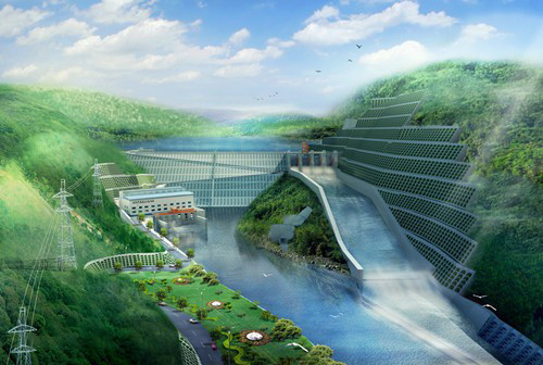 阿拉善左老挝南塔河1号水电站项目
